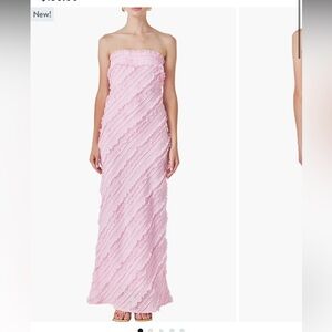 Endless Rose Strapless Pink Gown